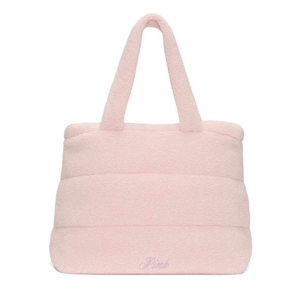 Victoria's Secret Cozy Plush Tote NWT